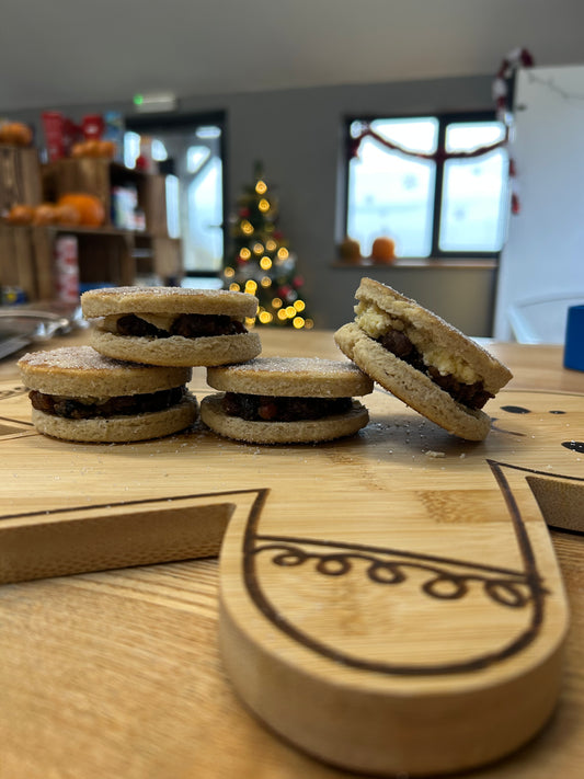12 x Mince pie Welshcake Sandwiches